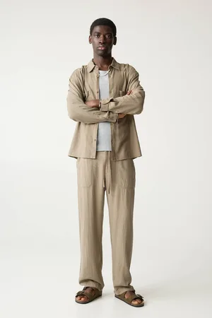 Pull&Bear Pantalon De Jogging Lin Mélangé