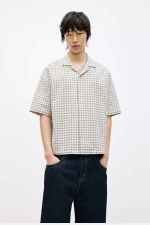 Pull&Bear Chemise Manches Courtes Broderie Stwd