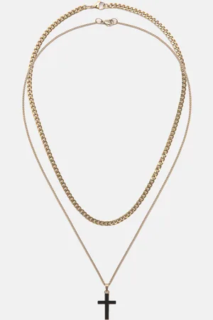 Pull&Bear Lot Chaînes Dorées