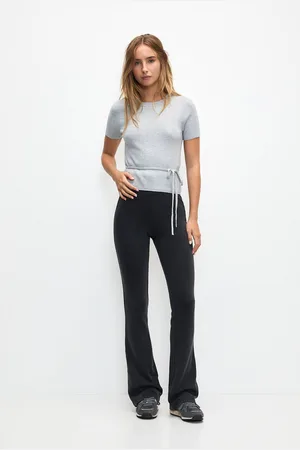 Pull&Bear Pantalon Flare À Taille Large