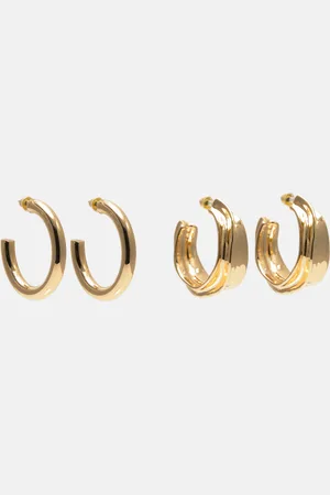 Pull&Bear Pack Boucles D’oreilles Métallisées