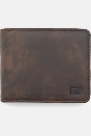 Pull&Bear Portefeuille En Similicuir Marron