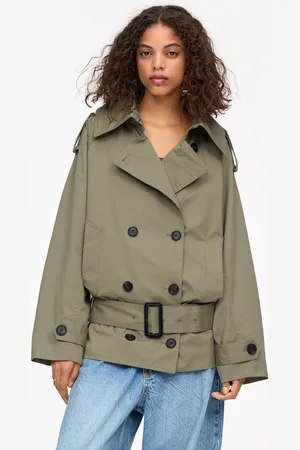 Pull&Bear Trench Court Avec Ceinture