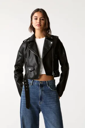 Pull&Bear Blouson Style Motard En Similicuir