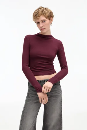 Pull&Bear T-Shirt À Col Montant