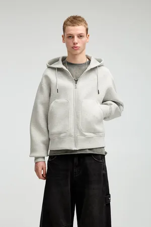 Pull&Bear Veste Stwd Effet Néoprène Capuche