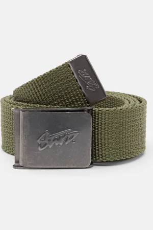 Pull&Bear Ceinture En Tissu Avec Boucle Noire Stwd
