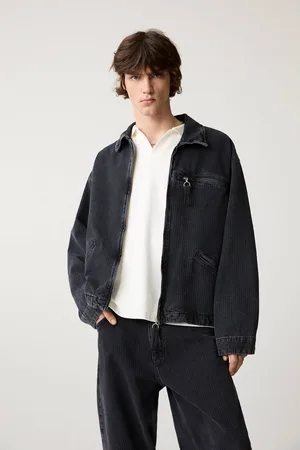 Pull&Bear Veste Denim Texturée