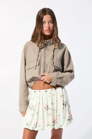 Pull&Bear Minijupe Bouffante En Tulle Fleurie