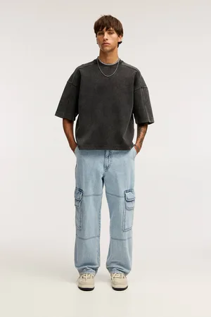 Pull&Bear Jean Cargo Baggy Stwd
