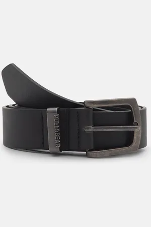 Pull&Bear Ceinture En Similicuir Écusson Et Boucle