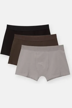 Pull&Bear Lot 3 Boxers Avec Écusson