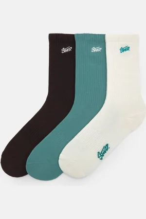 Pull&Bear Lot Chaussettes Stwd Brodé