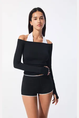 Pull&Bear Short En Polyamide À Liserés
