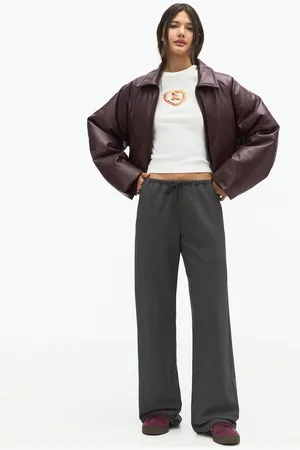 Pull&Bear Pantalon Fluide À Taille Élastique
