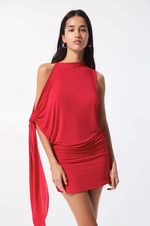 Pull&Bear Robe Courte Avec Nœud