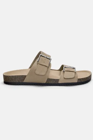 Pull&Bear Sandales Plates Boucles