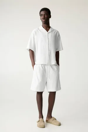 Pull&Bear Short Jogging Lin Mélangé