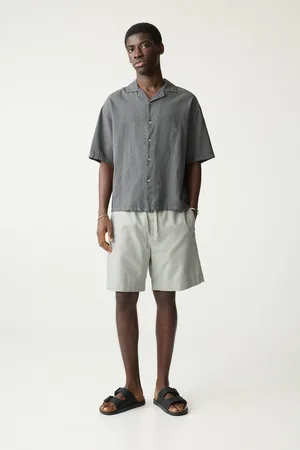 Pull&Bear Short Jogging Lin Mélangé