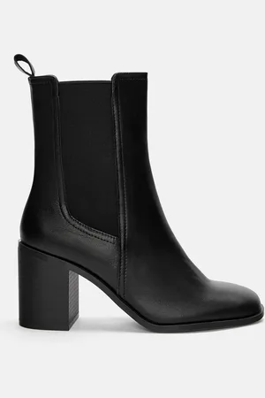 Pull&Bear Bottines À Talon Chelsea Cuir