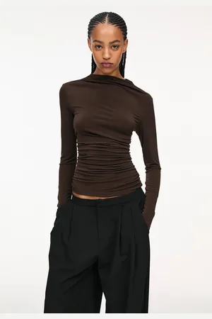 Pull&Bear Top À Manches Longues Froncé
