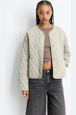 Pull&Bear Veste Matelassée Légère Effet Délavé