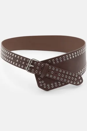 Pull&Bear Ceinture Similicuir Cloutée