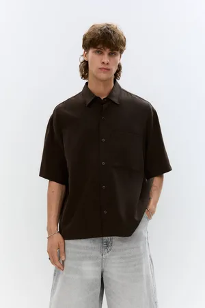 Pull&Bear Chemise Fluide À Manches Courtes