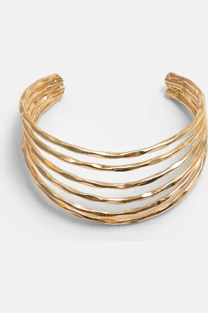Pull&Bear Bracelet Manchette Rigide Ondulé