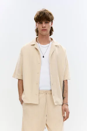 Pull&Bear Chemise À Manches Courtes Texturée