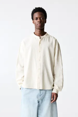 Pull&Bear Chemise Col Mao
