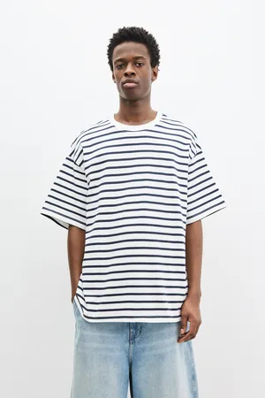 Pull&Bear T-Shirt À Manches Courtes À Rayures