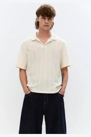 Pull&Bear Polo En Maille Ajourée