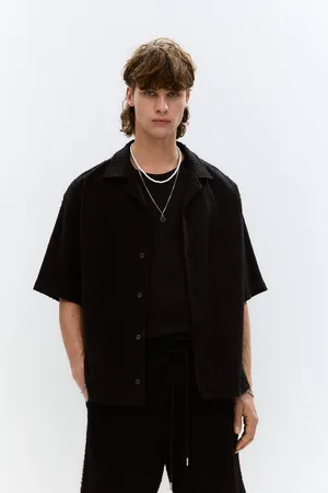 Pull&Bear Chemise À Manches Courtes Texturée