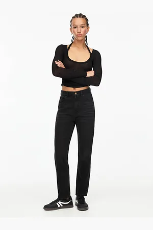 Pull&Bear Jean Mom Fit Taille Haute