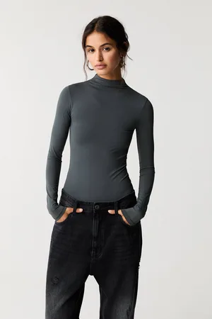 Pull&Bear Body En Polyamide À Manches Longues