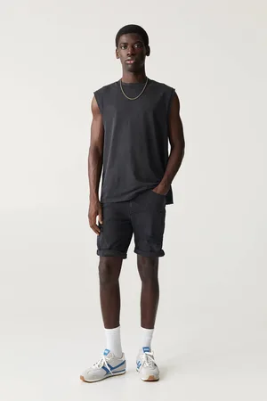 Pull&Bear Short En Jean Déchiré