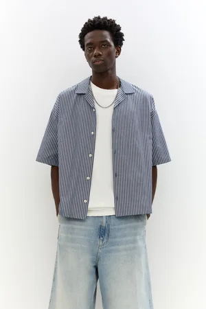 Pull&Bear Chemise À Manches Courtes Et Rayures Stwd