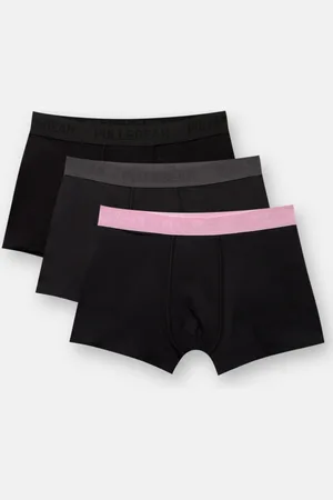 Pull&Bear Lot 3 Boxers Avec Écusson