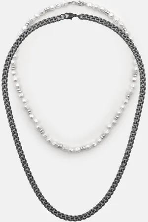 Pull&Bear Lot Colliers Chaîne Perles