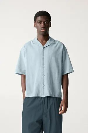 Pull&Bear Chemise Manches Courtes Lin