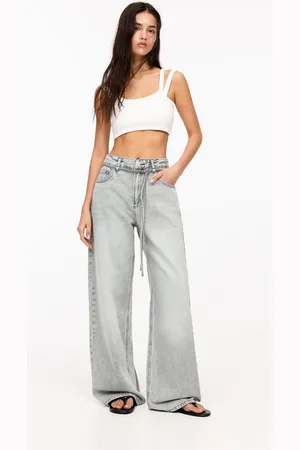 Pull&Bear Jean Baggy Avec Ceinture