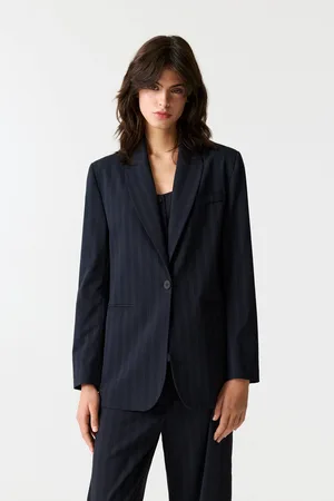 Pull&Bear Blazer Dos Nu Asymétrique