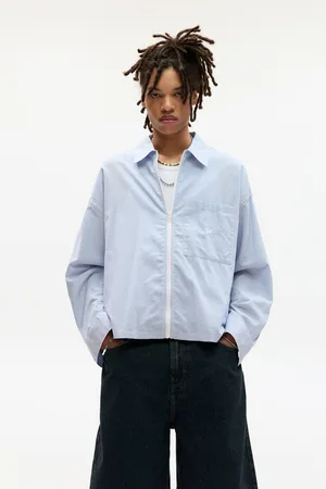 Pull&Bear Chemise Stwd Rayures Fermeture Éclair