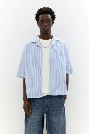 Pull&Bear Chemise À Manches Courtes Et Rayures Stwd