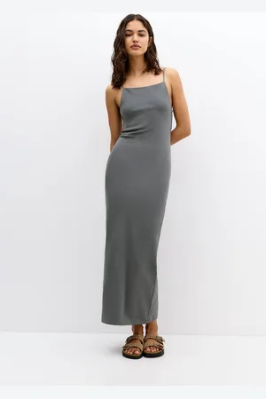 Pull&Bear Robe Midi À Bretelles