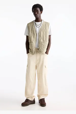 Pull&Bear Pantalon Cargo Coutures