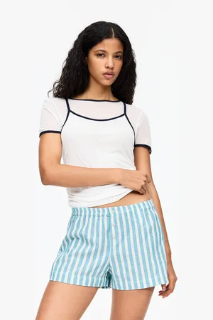 Pull&Bear Short À Rayures Rustique