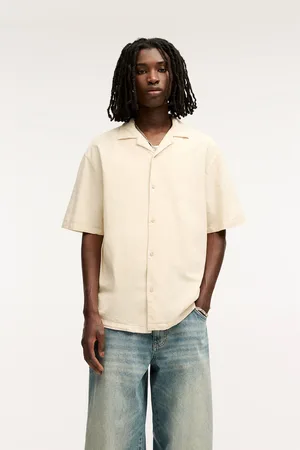 Pull&Bear Chemise Basique Manches Courtes En Lin