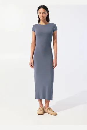 Pull&Bear Robe Fourreau Midi